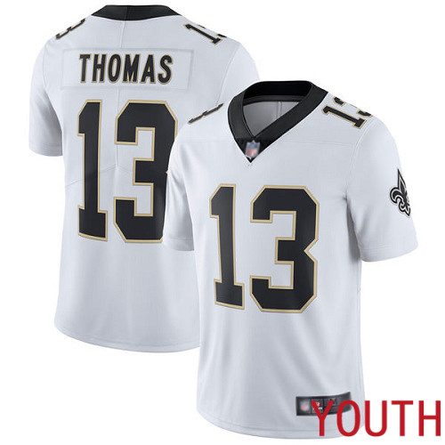 New Orleans Saints Limited White Youth Michael Thomas Road Jersey NFL Football 13 Vapor Untouchable Jersey